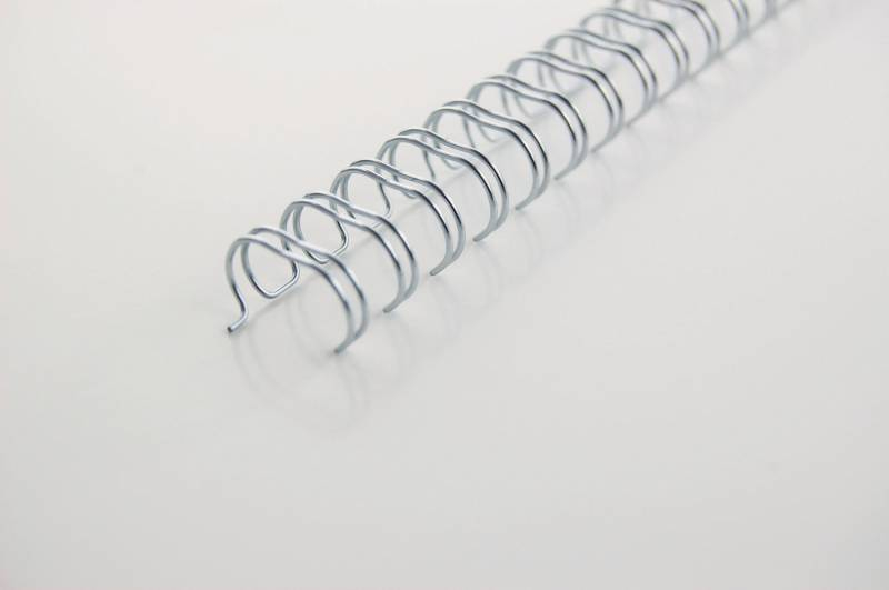 GBC Wirebind Encuadernacion de Alambre 9.5mm, A4 Negro (100), Profesional Duradero Flexible, Negro