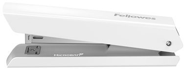 Fellowes LX820 Grapadora con Proteccion Microban, Hasta 20 Hojas, Blanco