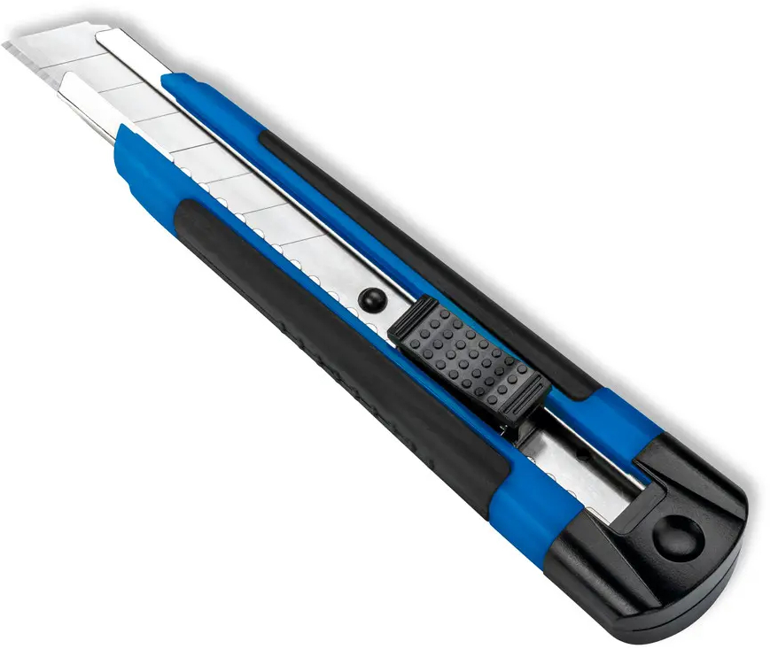 Dahle 10875 Allround Cuter con Cuchilla de 18mm, Bloqueo automatico, Guia Metalica