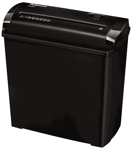 Fellowes P-25S Destructora de Papel Manual Economica, Destruye hasta 5 Hojas, 11L