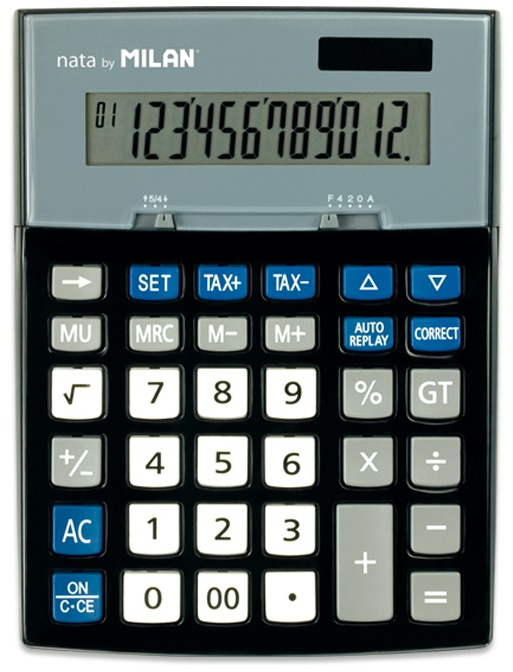 Milan Calculadoras 12 Digitos