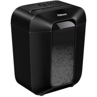 Fellowes LX50 Destructora de Papel Manual Corte en Particulas, Destruye hasta 9 Hojas, 17L