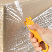 Olfa Pack de 10 Cutters Pequeños Desechables con Hojas Ocultas, Acero Inoxidable, Certificacion NSF, Uso A