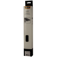 Fellowes Pack de 100 Espirales Metalicas 10mm, Hasta 60 Paginas, Negro