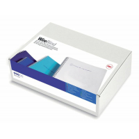 GBC Wirebind Encuadernacion de Alambre 9.5mm, A4 Negro (100), Profesional Duradero Flexible, Negro