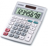 Casio MS88ECO Calculadora de Escritorio Financiera, 8 Digitos