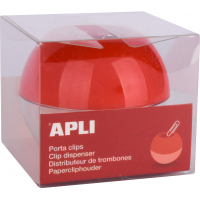 Apli PortaClips Magnetico Incluye Clips, 70x60 mm