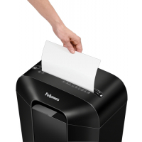 Fellowes LX41 Destructora de Papel Manual Minicorte, Destruye hasta 11 Hojas, 17L