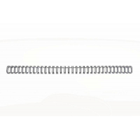 GBC Wirebind Encuadernacion de Alambre 3:1 No.4, 6mm, A4 Negro (100), Negro Profesional