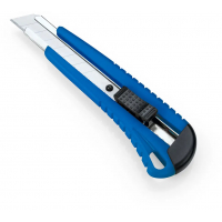 Dahle 10865 Basic Cuter con Cuchilla de 18mm, Bloqueo automatico, Guia Metalica