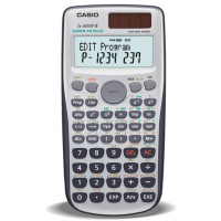 Casio FX3650PII Calculadora Programable de Sobremesa, Pantalla de 2 Lineas (+279 Funciones)
