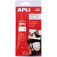 Apli Cola Contacto 40ml, Secado Rapido, Transparente