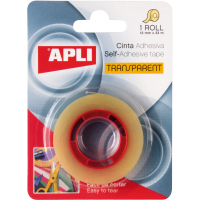 Apli Cinta Adhesiva Transparente 12mm x 33m