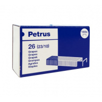 Petrus Grapas 23/10 Cobreadas. Caja de 1000 uds
