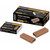 Ingraf Caja de 1000 Grapas 22/6 Cobreadas