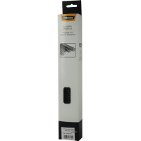 Fellowes Pack de 25 Espirales Metalicas 6mm, Hasta 40 Paginas, Negro