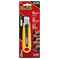Olfa SK-4 Cuchilla de Seguridad Autoretractil Semiautomatica, Uso Ambidiestro