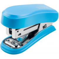 Novus Mini Grapadora Compacta, Hasta 12 Hojas, Incluye Grapas, Azul