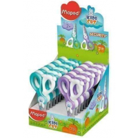 Maped Kidikut Tijera Escolar Punta Redonda, Cuchillas en Fibra de Vidrio, 12 cm