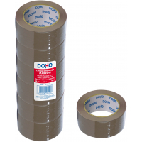 PACK 6 Precintos de Polipropileno 48mm x 66m. Color Marron