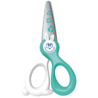 Maped Kidikut Tijera Escolar Punta Redonda, Cuchillas en Fibra de Vidrio, 12 cm