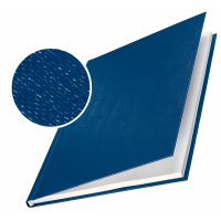Leitz Tapas Rigidas Impressbind, 10,5mm, Estructura de Lino, Encuadernacion de Alta Calidad, Azul