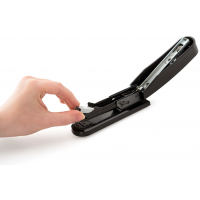 Novus B2 re+new Grapadora de Sobremesa, Fabricada con Plastico Reciclado, Hasta 25 Hojas 
