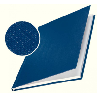 Leitz Tapas Rigidas Impressbind, 3,5mm, Estructura de Lino, Encuadernacion de Alta Calidad, Azul
