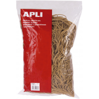 Apli Gomas Elasticas de 6cm. Bolsa de 1Kg