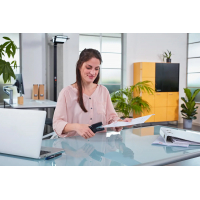 Novus B 36FC Grapadora de Tenaza, Hasta 20 Hojas Plano, Negro