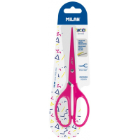 Milan Tijeras Oficina Acid de 17cm. Rosa