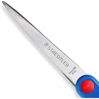 Staedtler Noris 965 Tijera Escolar para Niños, Acero Inoxidable, Suave y Ergonomica, Corte de Calidad, 21cm
