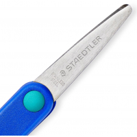 Staedtler Noris 965 Tijera Escolar de Seguridad Zurdos, Ergonomica. 14cm