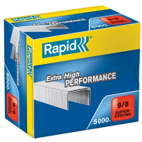 Rapid Super Strong Caja de 5000 Grapas 9/8, De 10 a 40 Hojas, Superreforzadas