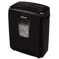 Fellowes 8C Destructora de Papel Manual Corte en Particulas, Destruye hasta 8 Hojas, 14L