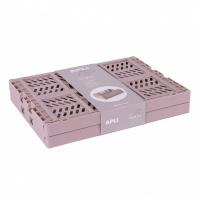 PACK 2 Cajas de Plastico Apli Up North Plegables y Apilables de 290x210x120 mm