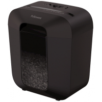 Fellowes LX25M Destructora de Papel Manual Minicorte, Destruye hasta 6 Hojas, 11.5L