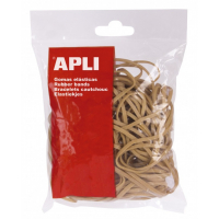 Apli Gomas Elasticas de 10cm. Bolsa de 100gr