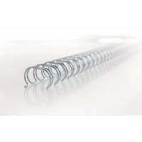 GBC Wirebind Encuadernacion de Alambre 9.5mm, A4 Negro (100), Profesional Duradero Flexible, Negro