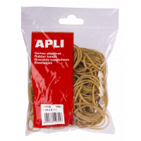 Apli Gomas Elasticas 8cm. Bolsa de 100gr
