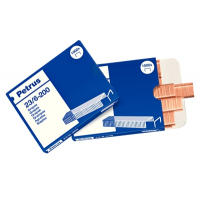 Petrus Grapas 23/6-200 Cobreadas, Caja de 1000 Grapas