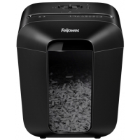 Fellowes LX45 Destructora de Papel Manual Corte en Particulas, Destruye hasta 8 Hojas, 17L
