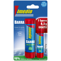 Pack de 2 Barras de Pegamento Imedio (40gr + 8.2gr), Apto para Uso Escolar