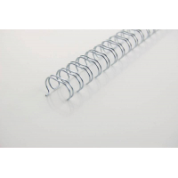 GBC Wirebind Encuadernacion de Alambre 3:1 No.4, 6mm, A4 Negro (100), Negro Profesional