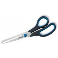 Dahle 54408 Office Comfort-Grip Tijeras de Acero Templado 20cm, Hojas Afiladas, Mangos Revestidos de Goma