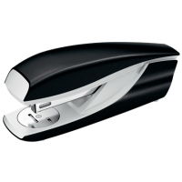 Petrus 635 Grapadora Metalica, Hasta 30 Hojas, Negro Metalizado
