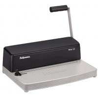 Encuadernadora Fellowes Metal 25 Manual A4 de Espiral Metalico, Perfora hasta 10 Hojas, Encuaderna hasta 450 Hojas
