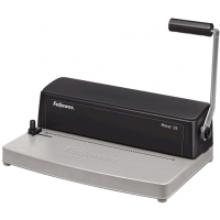 Encuadernadora Fellowes Metal 25 Manual A4 de Espiral Metalico, Perfora hasta 10 Hojas, Encuaderna hasta 450 Hojas