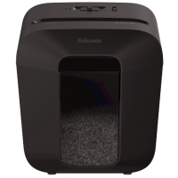 Fellowes LX25M Destructora de Papel Manual Minicorte, Destruye hasta 6 Hojas, 11.5L