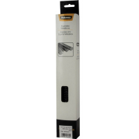 Fellowes Pack de 25 Espirales Metalicas 12mm, Hasta 80 Paginas, Negro